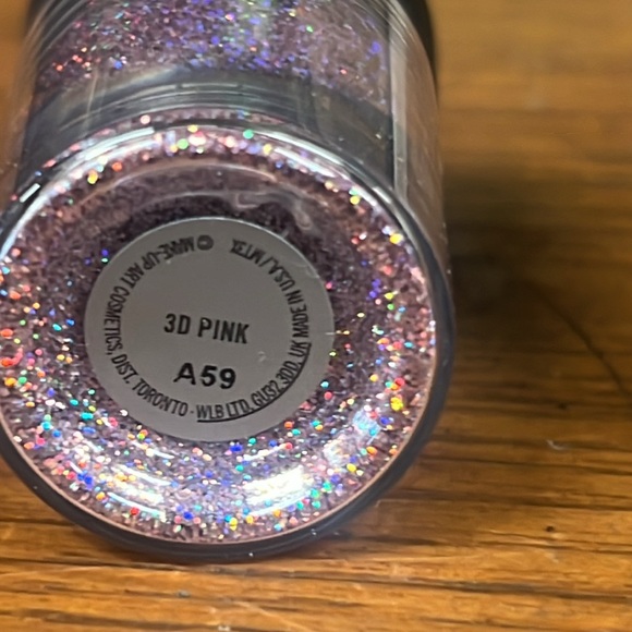 🍭🎨Rare! Mac 3D Pink Glitter Brillants - Picture 12 of 12